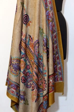 Luxurious Pashmina Kalamkari Shawls