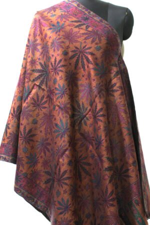 Amber Forest Jamawar Scarf