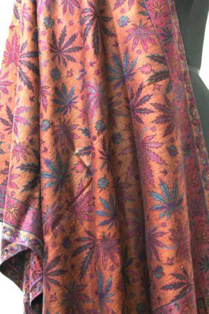 Amber Forest Jamawar Scarf