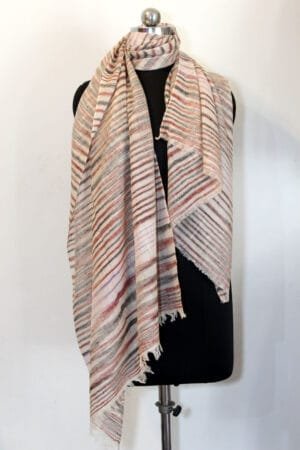 Handwoven Khadi Pashmina Stole