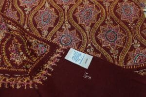 Cashmere Jamawar Sozni Wrap