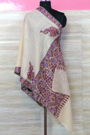 Pashmina Paisley Kalamkari Wrap