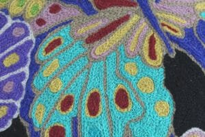 Butterfly Aviary Stitch Pillowcase