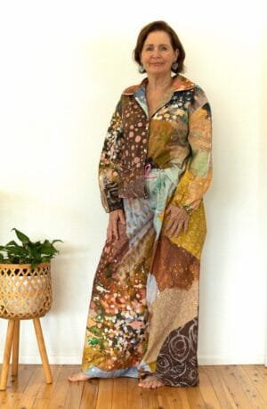 Printed Cotton Art Dress