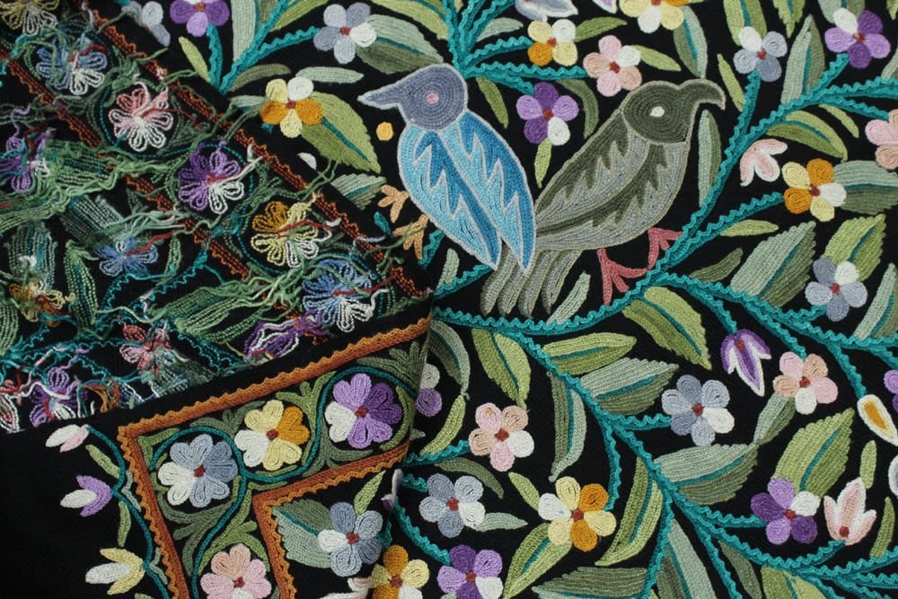 Hand Embroidery Ari Work Shawls