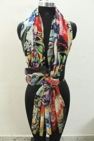 Jashn-e-Gul Handcrafted Cashmere Wrap