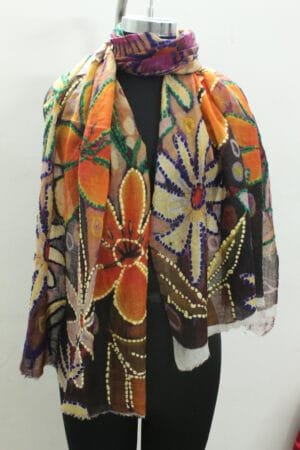 Mehfil Floral Scarf