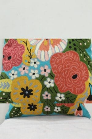 Warm Kashmir Handmade Cushion