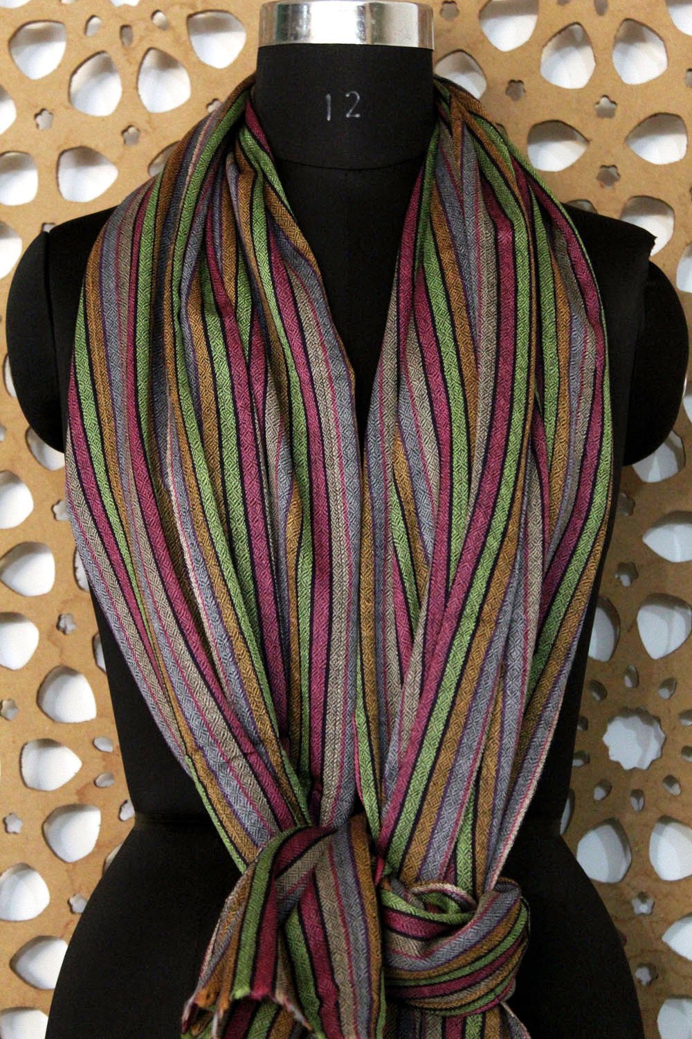 Cashmere Stripes Scarf
