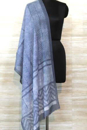 Premium Cashmere Indigo Wrap